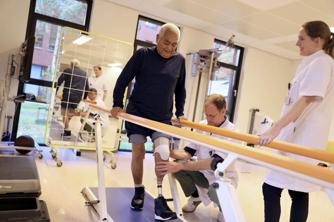 Thuismonitoring na een beenamputatie: goed zicht op herstel thuis